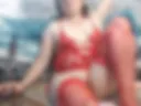 red lingerie