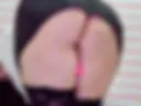 Bending over in a short skirt Showing my big ass