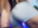 my ass in new shorts