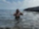 At sea