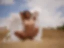 A SEXY ANGEL SHOWING HER VAGINA IN HEAVEN