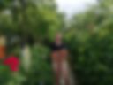 Naked in the yard (archive photos)