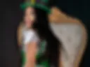 sexy girl wishes you happy saint patrick
