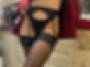 In stockings