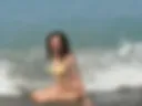 At sea