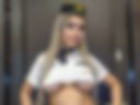 Flight Attendant (Pussy Visible)