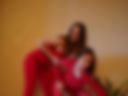 photoshoot in red (both girs)