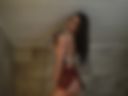 Dressed cam girl in student outfit taking shower