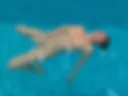 naked in the pool