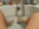 in the bathroom