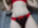 Katya in red lingerie