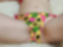 In a swimsuit)) and without it