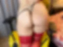 Margot in a thong