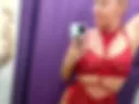 In red