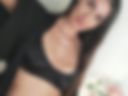 Black lingerie, satin robe, stockings