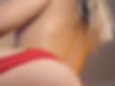 Red sexy stockings-tight on my naked body