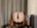 On all fours on a chair