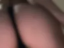 Ass in a thong, butt to the camera