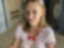 Nurse shows off her charms