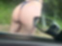 Naked in the car