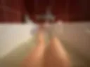 In the bathroom