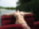 Topless boat trip