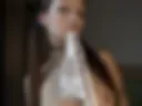 Panties in mouth..