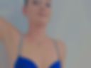 Blue lingerie