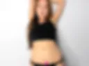 Black top and panties