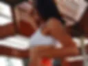 In a swimsuit 🧡