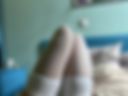 Legs in white stockings (6 sexy photos)