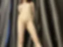 standing naked