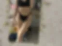 figure in front of underwear