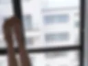 naked at window