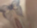 Spit on pussy. Slaver butterfly