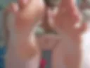 Bare feet