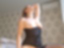 Corset, stockings and nothing else