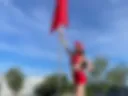In red))