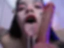 drip a lot saliva after suck u
