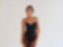 Black tights and bodysuit are very elegant)