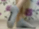 Feet in socks