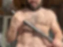 Naked with a Sledgehammer in his hands