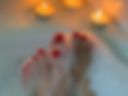 My legs and a beautiful pedicure