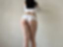 In white