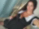 teacher's dress, leather bra, whip
