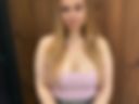 Curvy blonde girl outside❤️🤍