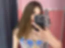 in blue