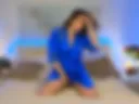 Sexy blue lingerie