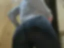 butt in leggings after a workout