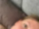 sperm on face